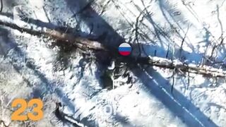 Ukraine's 63rd Mechanized Brigade hits 30 Russian soldiers with drone-dropped grenade