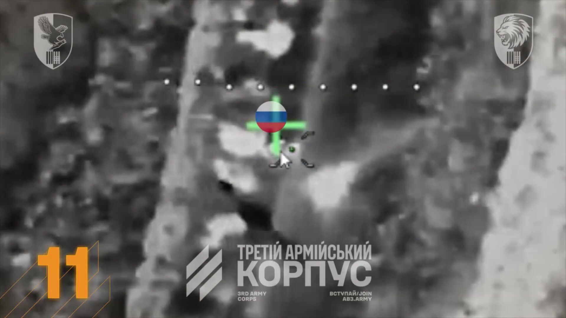 Ukraine's 63rd Mechanized Brigade hits 30 Russian soldiers with drone-dropped grenade