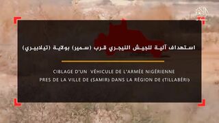 IED attack on a Nigerien army vehicle