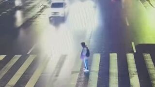 Man Gets Killed By Female Driver In China