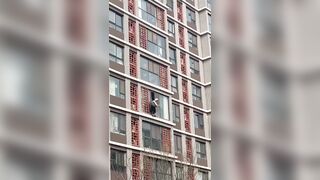 Mentally Disturbed Person Falls To Death