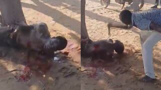 Off Duty Officer Stabs Mentally Ill Killer Of His Son To Death