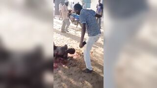 Off Duty Officer Stabs Mentally Ill Killer Of His Son To Death