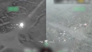 The 7th Airborne Corps of the Ukrainian Armed Forces attacks Russian soldiers