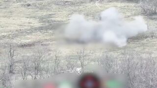 The 7th Airborne Corps of the Ukrainian Armed Forces attacks Russian soldiers