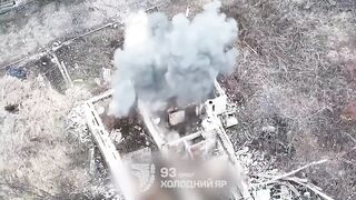 Ukrainian 93rd Mechanized Brigade successfully repelled another Russian assault