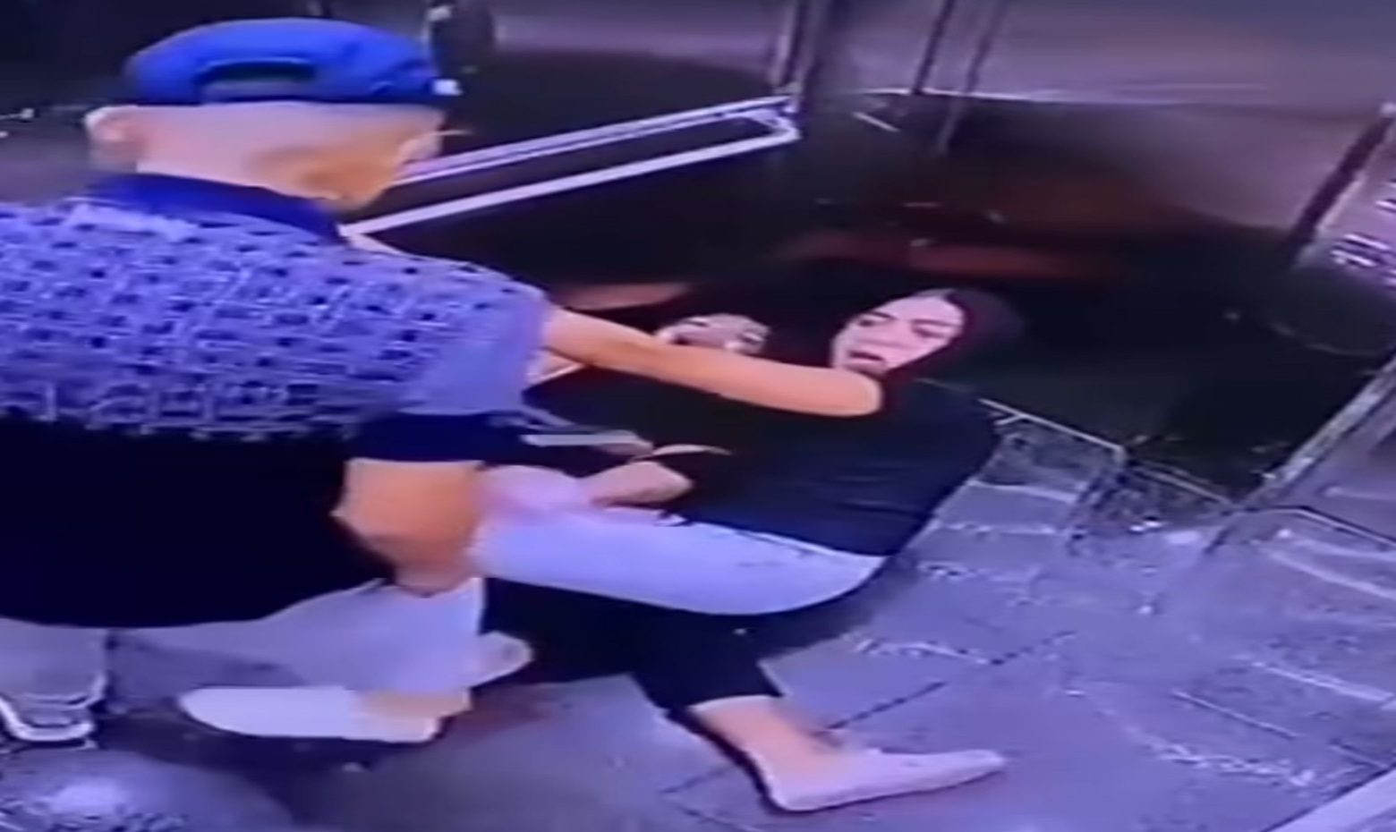 Man Pursues Ex Girlfriend to Elevator, Unleashes Violent Attack