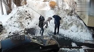 In Ufa, a man was beaten with a stick