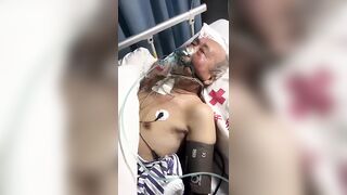 Old Man Critically Injured By Tire Explosion