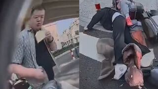 Meeting The Pole Face First, OUCH