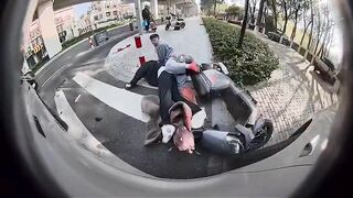 Meeting The Pole Face First, OUCH