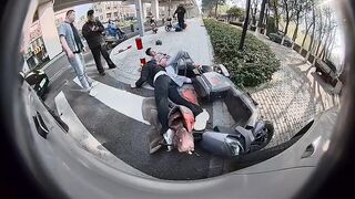 Meeting The Pole Face First, OUCH