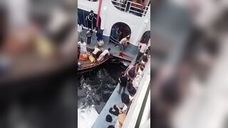 Another Shocking Video Shows Passengers Getting Crushed During Ships Collision In Bangladesh