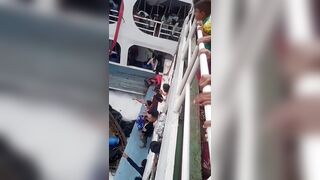 Another Shocking Video Shows Passengers Getting Crushed During Ships Collision In Bangladesh