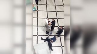 Man Beaten With Folding Chair