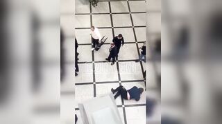 Man Beaten With Folding Chair
