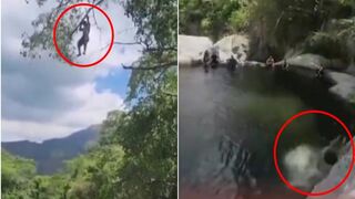 Dude Critically Injured After Tree Branch Hook Snaps During 10-Meter River Jump Attem