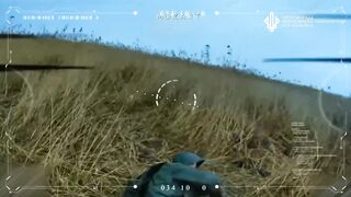 UA drones in action near the village of Grishino in the Donetsk region