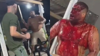 Man Stabbed During Wild Fight In Brazil