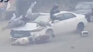 He Picked Up Three For The Price Of One