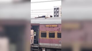 Man Burns Alive After Contacting Railway Power Lines