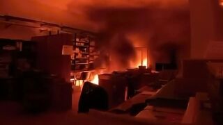 Israeli drone factory set on fire in Czech Republic