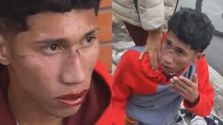Thug Takes Multiple Kicks After Failed Robbery In Colombia