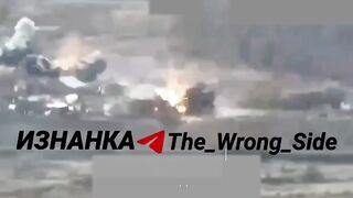 Ukrainian drone operators' position is under bombardment.