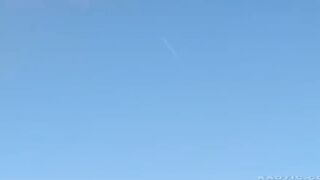 Various USA Patriot missiles intercepting Iranian missiles