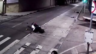 It never hurts to slow down before an intersection