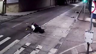 It never hurts to slow down before an intersection