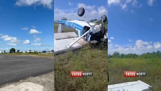 airplane crashed in brazil