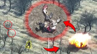 BOOM! Russian Untermensch Gets Limbs Twisted and Severed