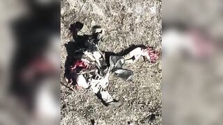 BOOM! Russian Untermensch Gets Limbs Twisted and Severed