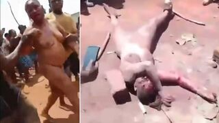Mob Kills Woman Over Witchcraft Allegations In Zambia (New Footage)