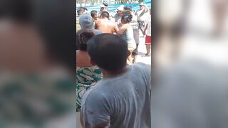 Hitman Brutally Beaten by Angry Mob After Failed Assassination Attempt on Worker