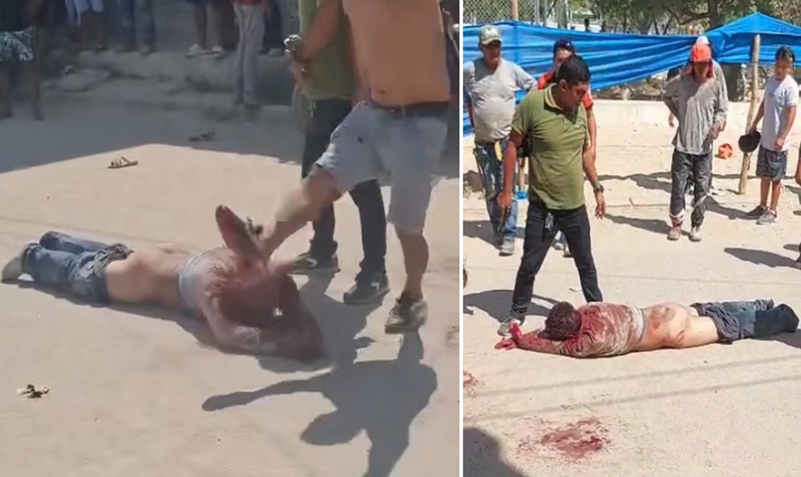 Hitman Brutally Beaten by Angry Mob After Failed Assassination Attempt on Worker