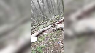 Kicking and mocking dead ukrats.