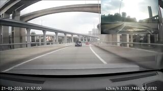 Motorcyclist Takes A Ride On The Hood Before Being Brutally Killed