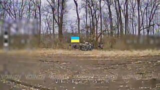 Attacks on Ukrainian army positions in the Dnepropetrovsk region