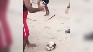 Dismembered Male Body Found On The Beach In  Brazil