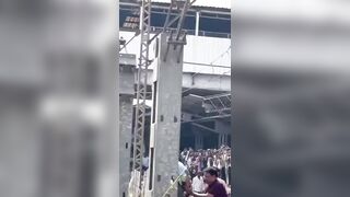 Man Climbs On Electricity Pole And Gets Electrocuted