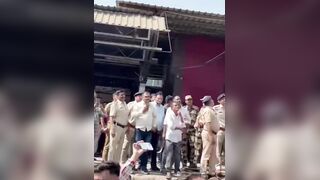 Man Climbs On Electricity Pole And Gets Electrocuted