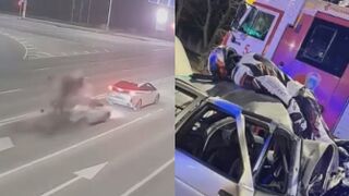 Wreckless Biker Dies In High Speed  Crash