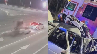 Wreckless Biker Dies In High Speed  Crash