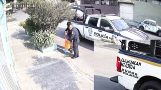 Dirty Cops In Mexico Beat And Rob A Man Of Cash
