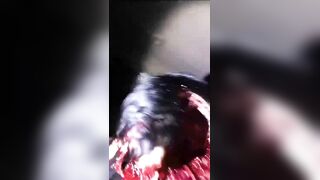 Skull Cleaved by Shotgun: Bloody Execution While Sitting Behind the Wheel