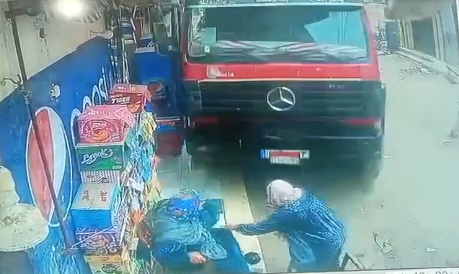 Horror: Truck Plows Into Two Grandmothers Chatting in Front of Their House