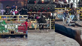 FUCKING BRUTAL , man cruelly stomped by bull