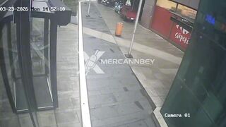 Horrific CCTV Captures Man Jumping to His Death from 16th Floor in Istanbul